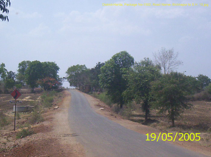 District-Harda, Package No-1502, Road Name- Bichhapur to S.H. 15